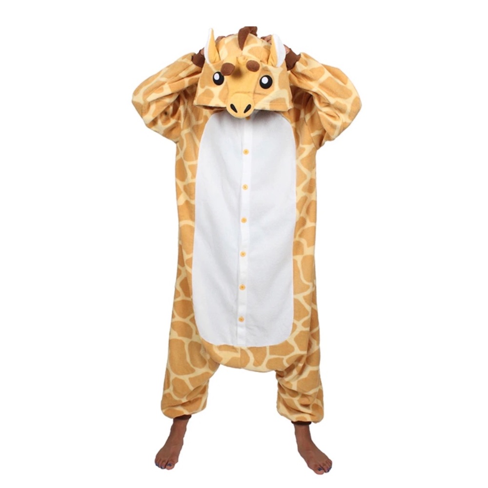 Giraffe costume animal onesie Pajama